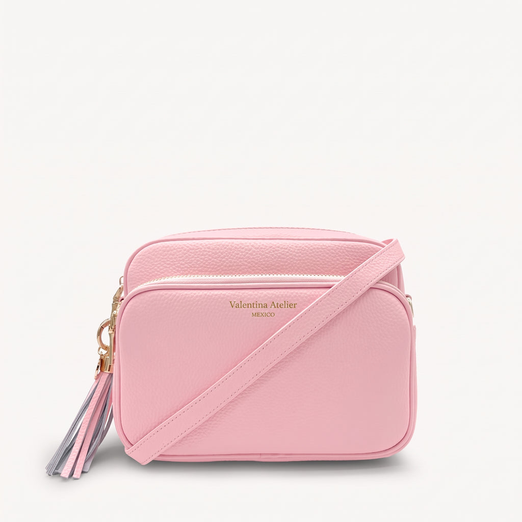 Bolso Cruzado Alba - Rosa Empolvado