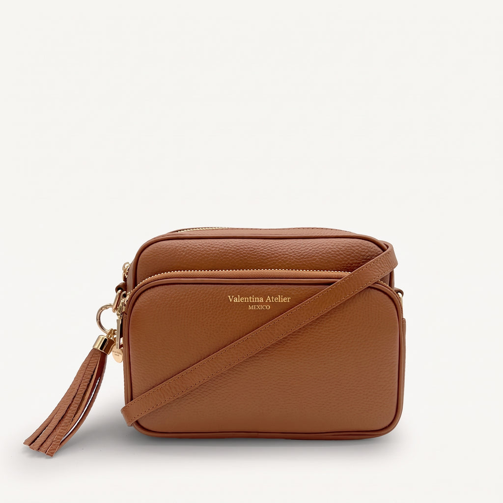 Bolso Cruzado Lyla - Tostado