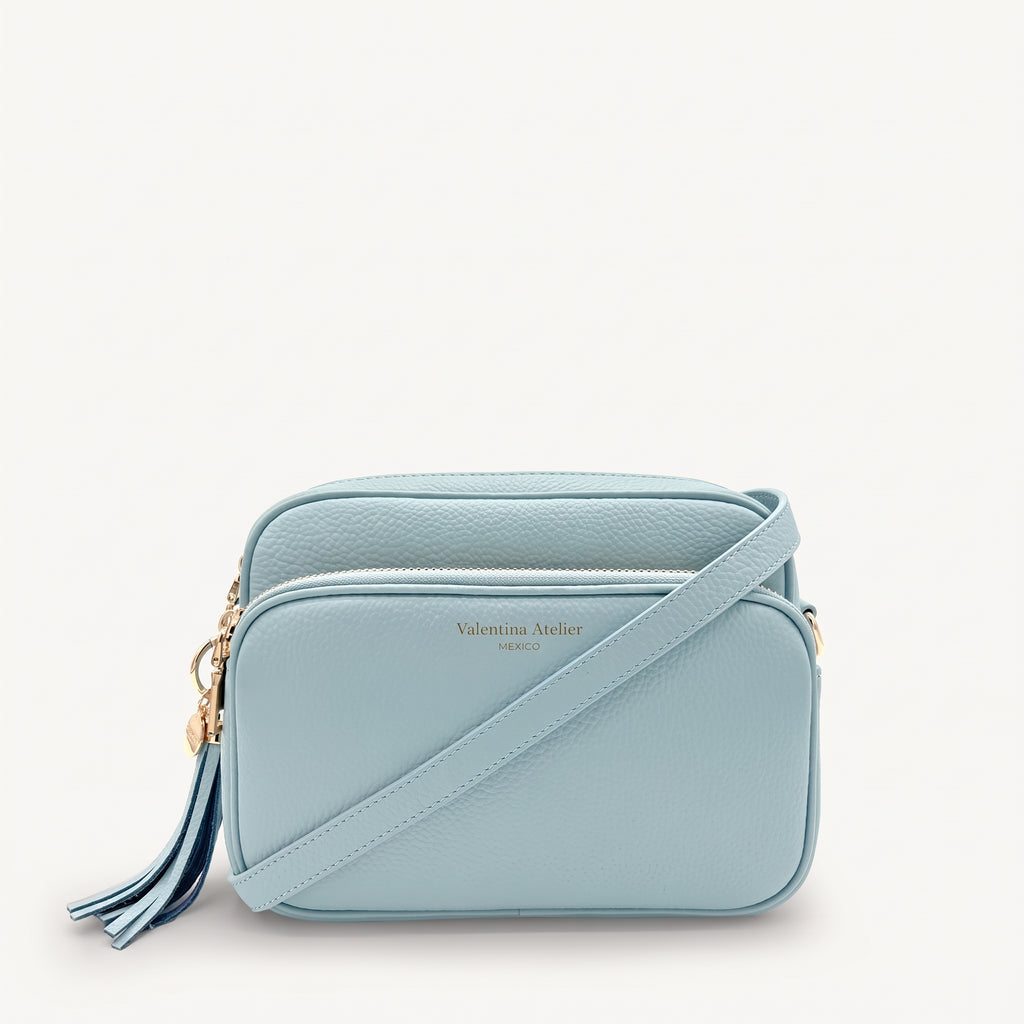 Bolso Cruzado Alba - Azul Cielo