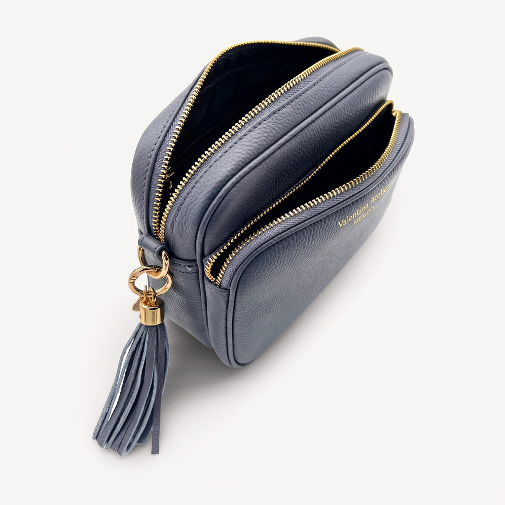 Bolso Cruzado Lyla - Azul Sombra