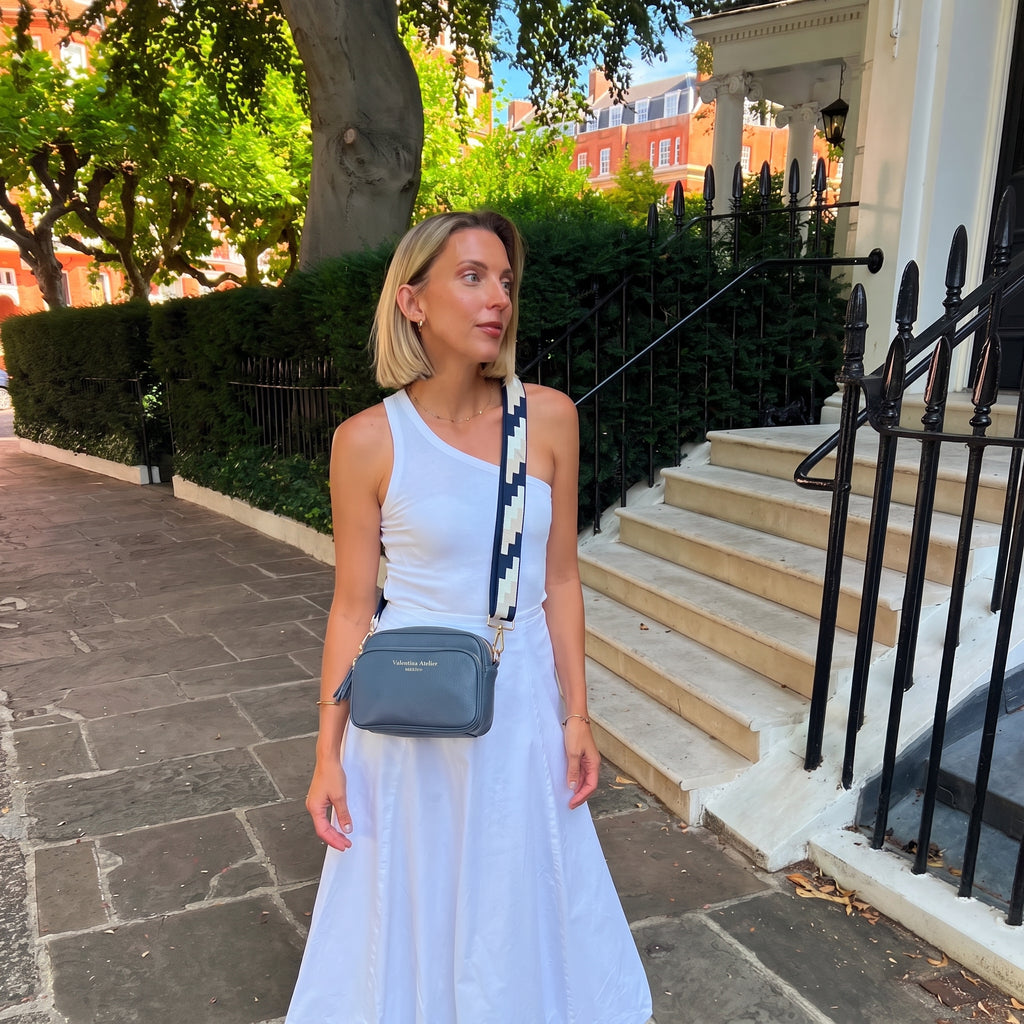 Bolso Cruzado Lyla - Azul Sombra