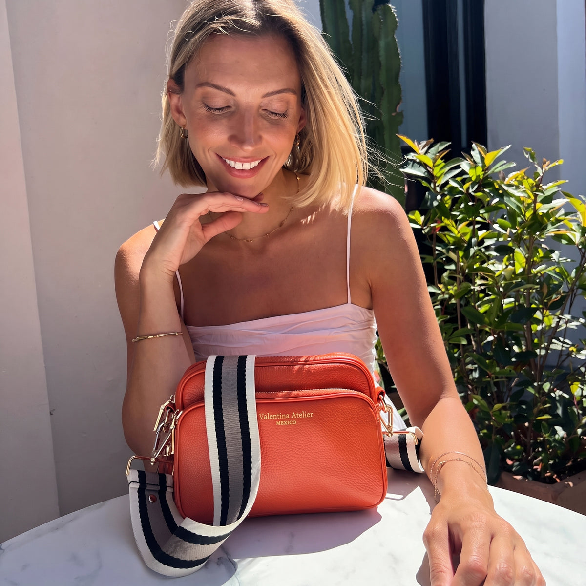 Bolso Cruzado Alba - Naranja