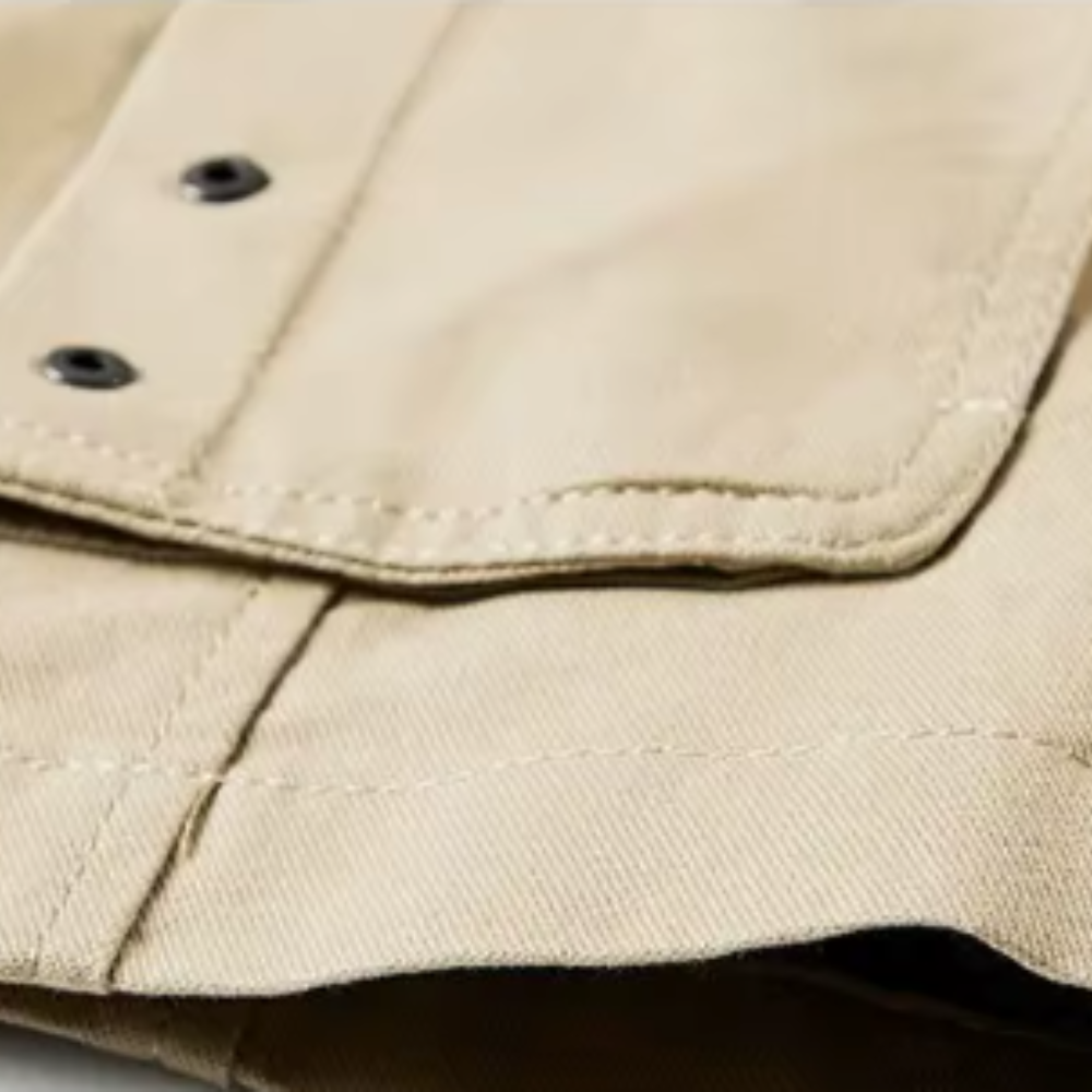 Chaqueta elegante con múltiples bolsillos