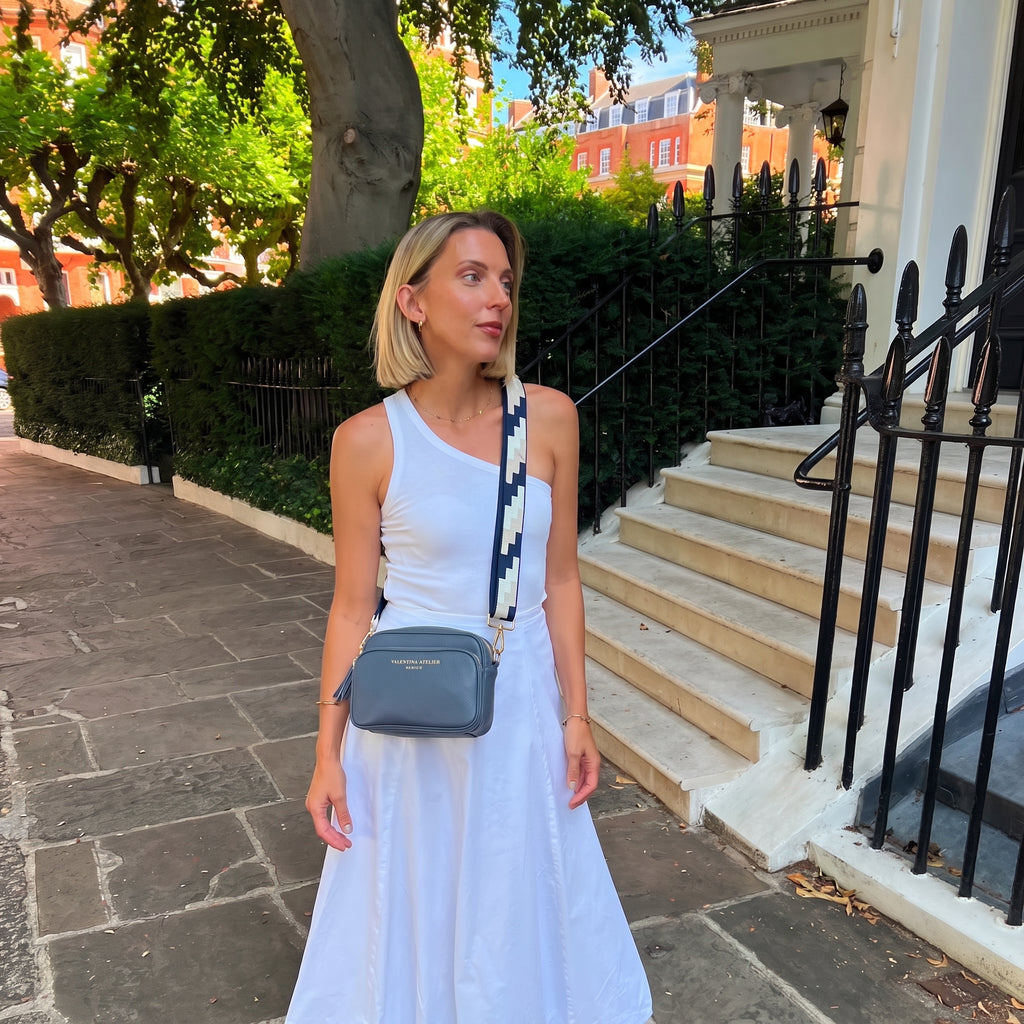 Bolso Cruzado Lyla - Azul Sombra