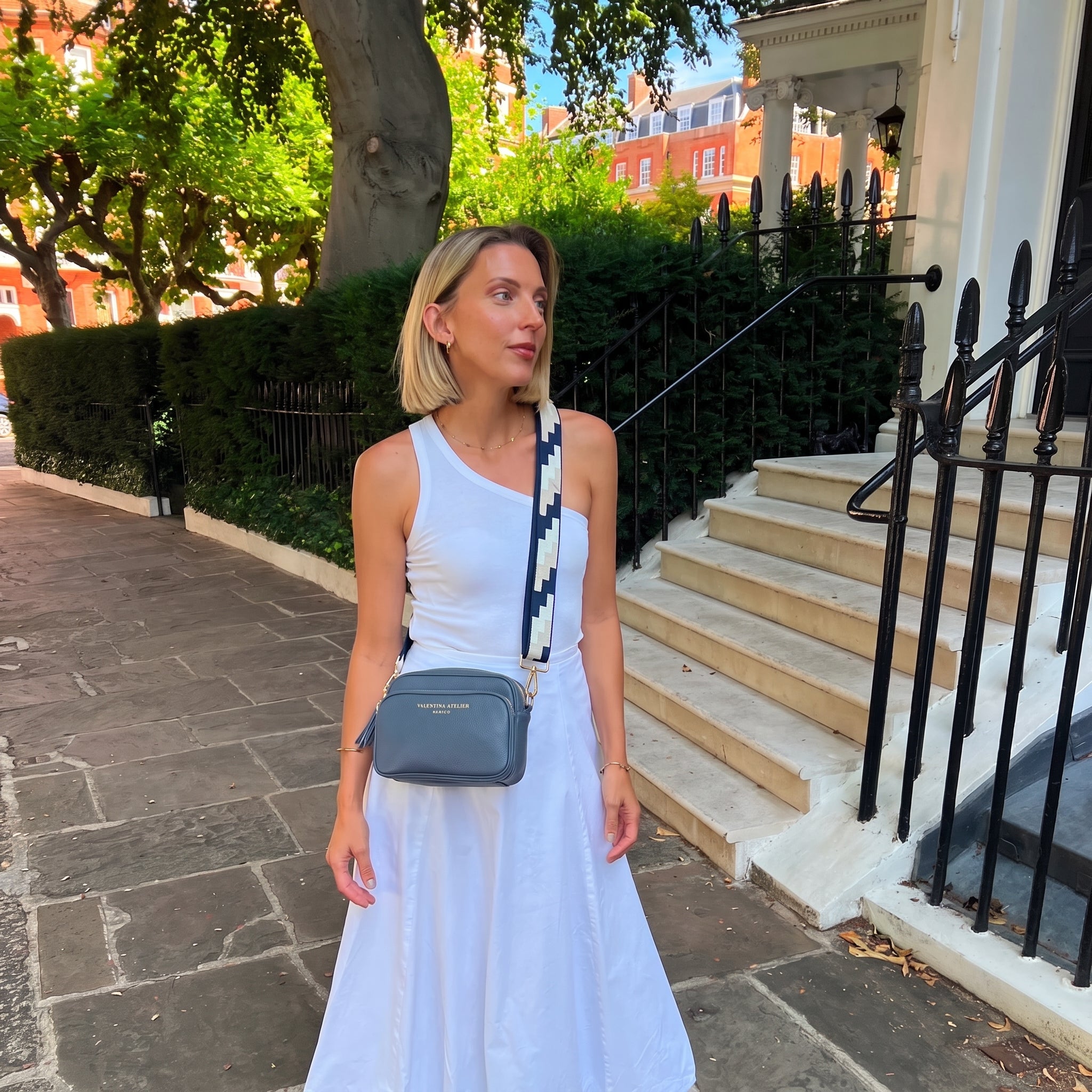 Bolso Cruzado Lyla - Azul Sombra