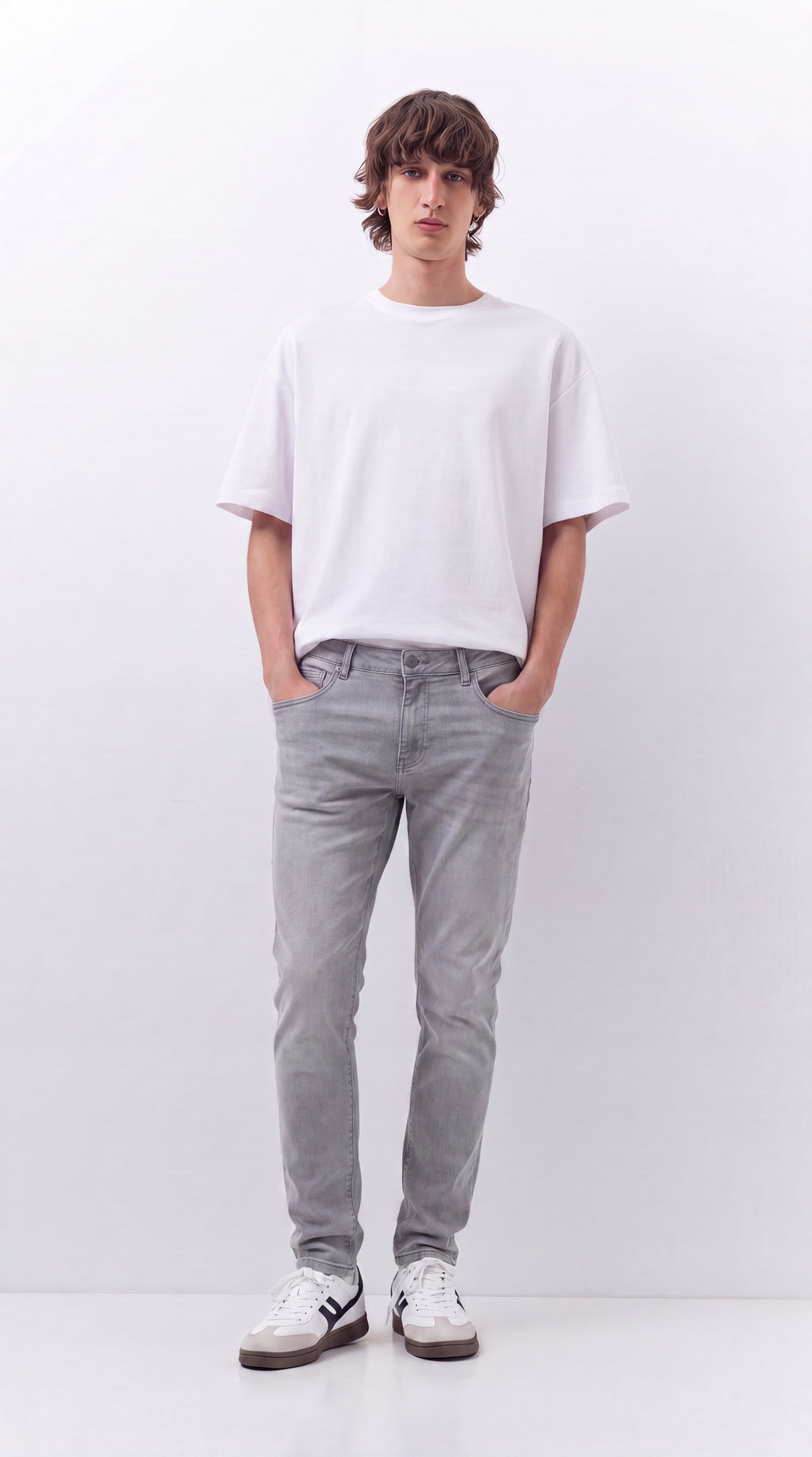 Pantalón Denim Slim