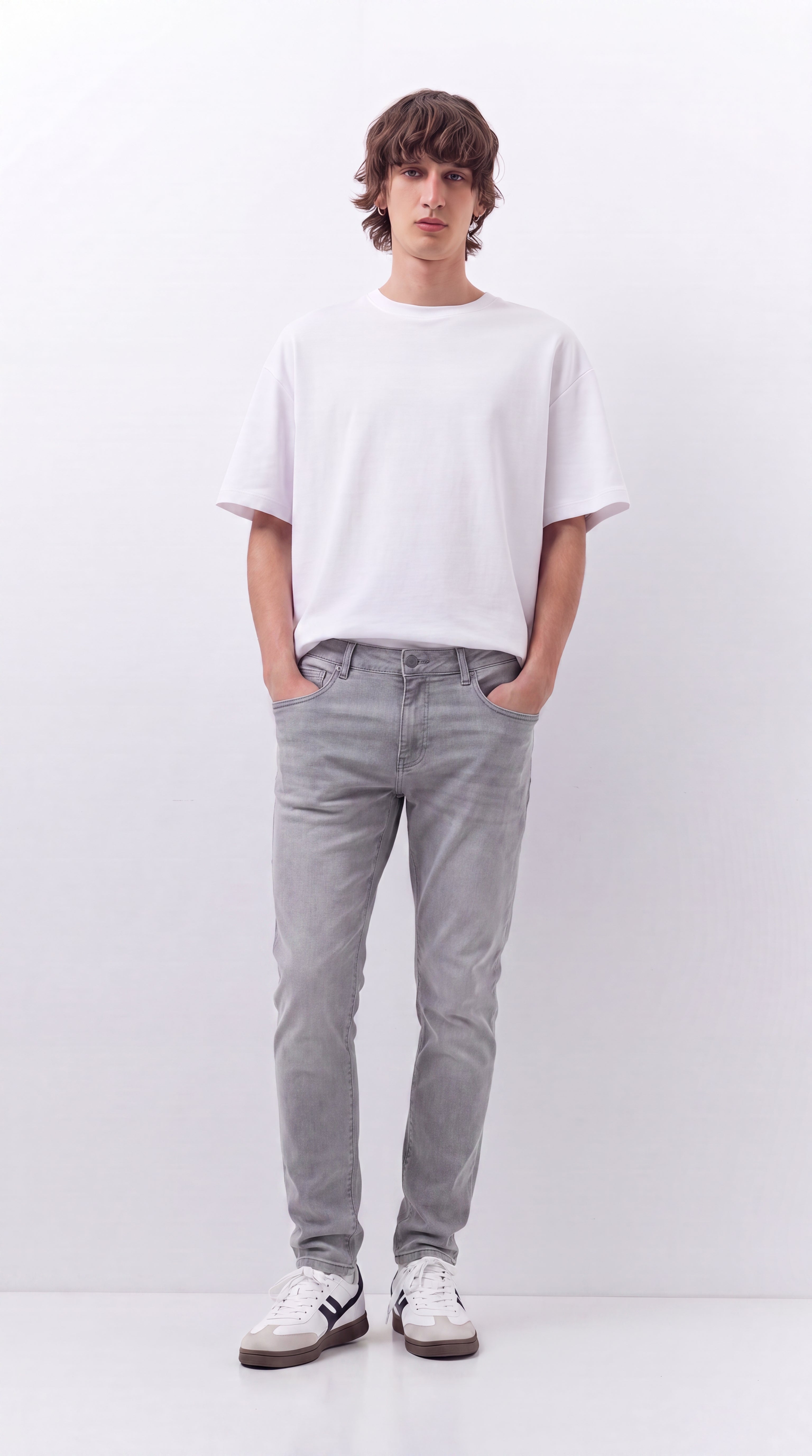 Pantalón Denim Slim