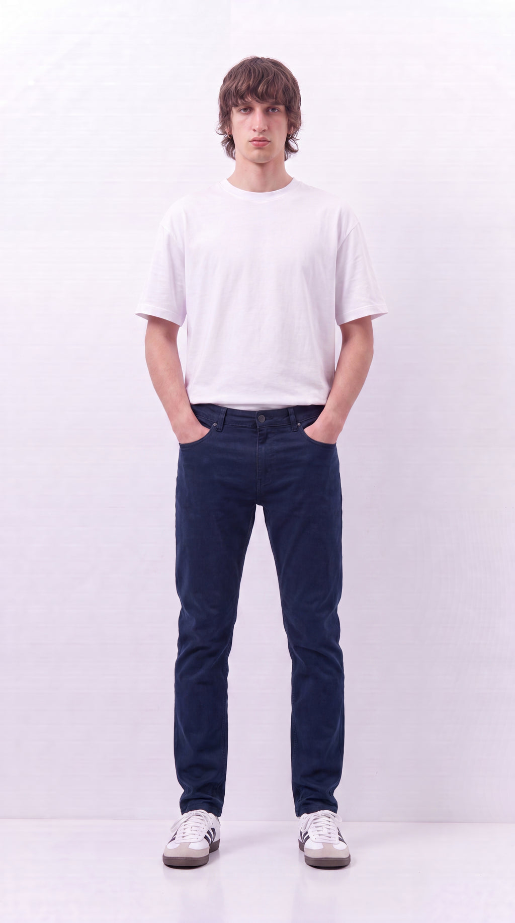 Pantalón Skinny Azul Navy