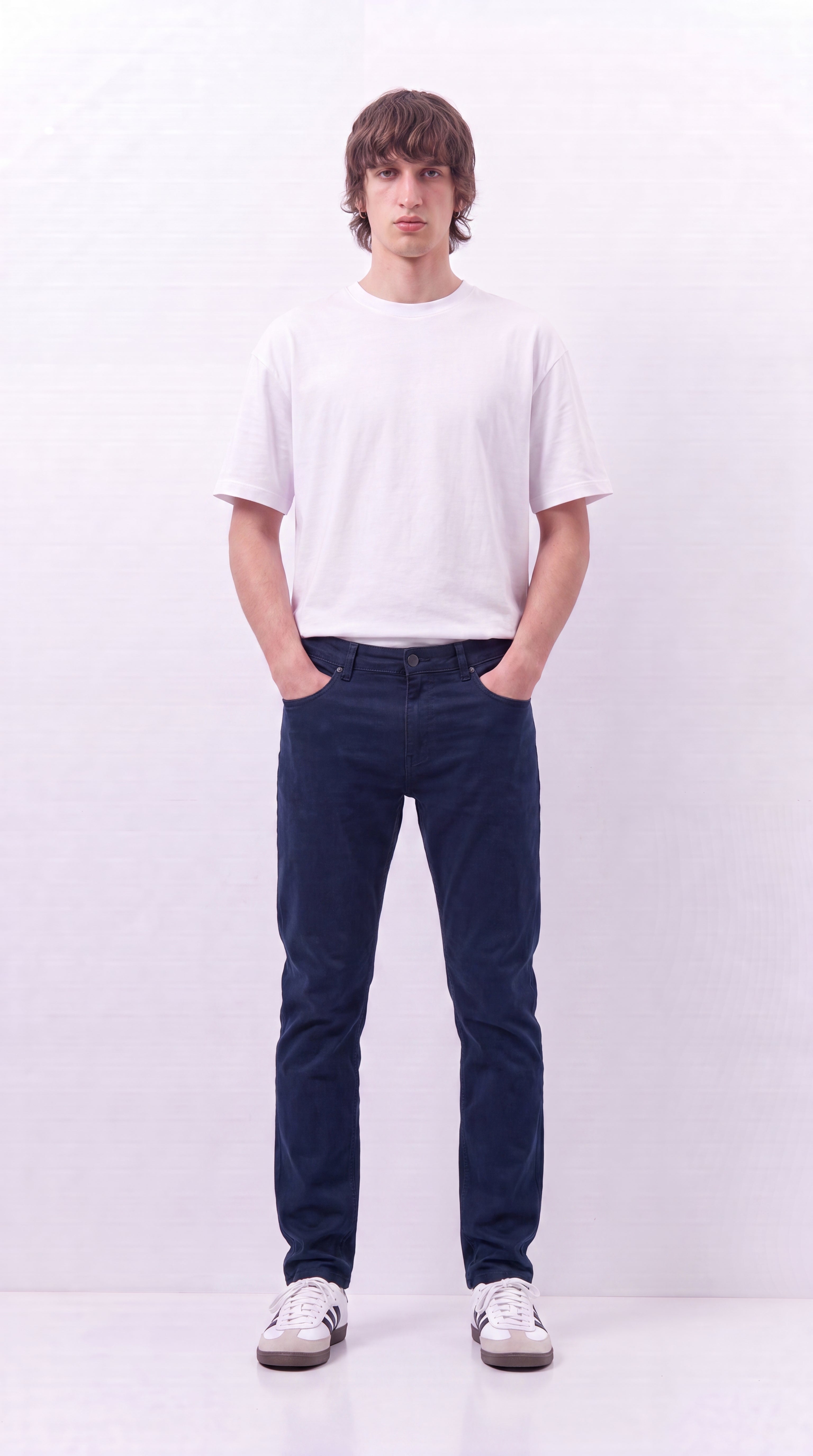 Pantalón Skinny Azul Navy