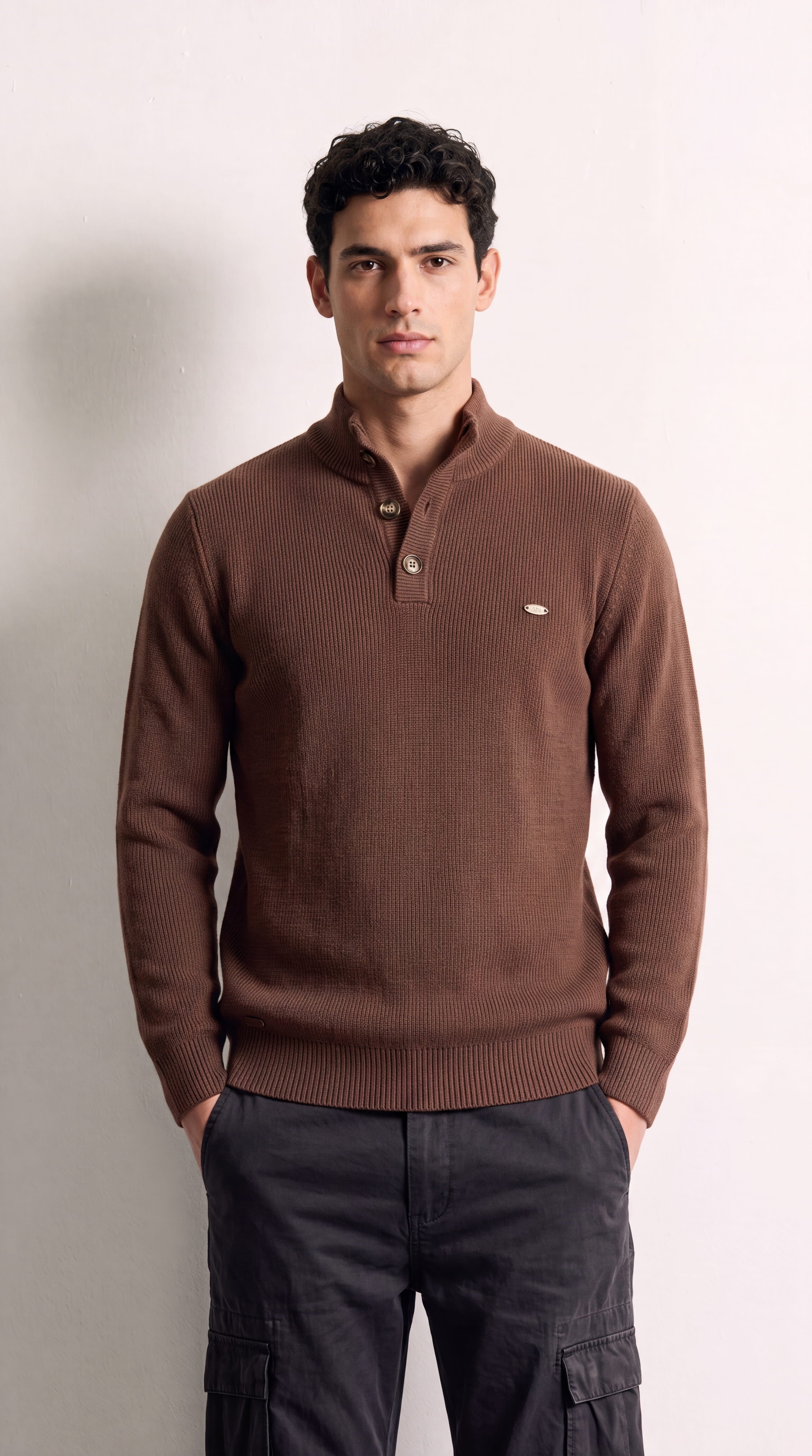 Daniel | Suéter elegante para hombres con diseño de botones
