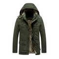 Elegante abrigo de invierno acolchado Premium
