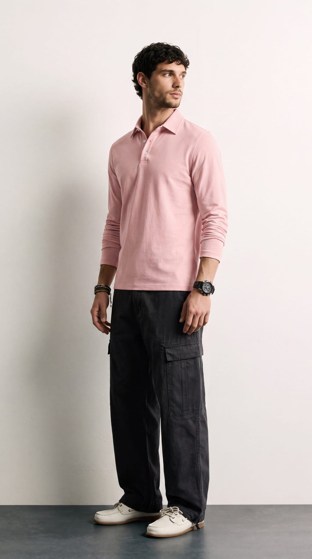 Alejandro™ | Jersey casual rosa
