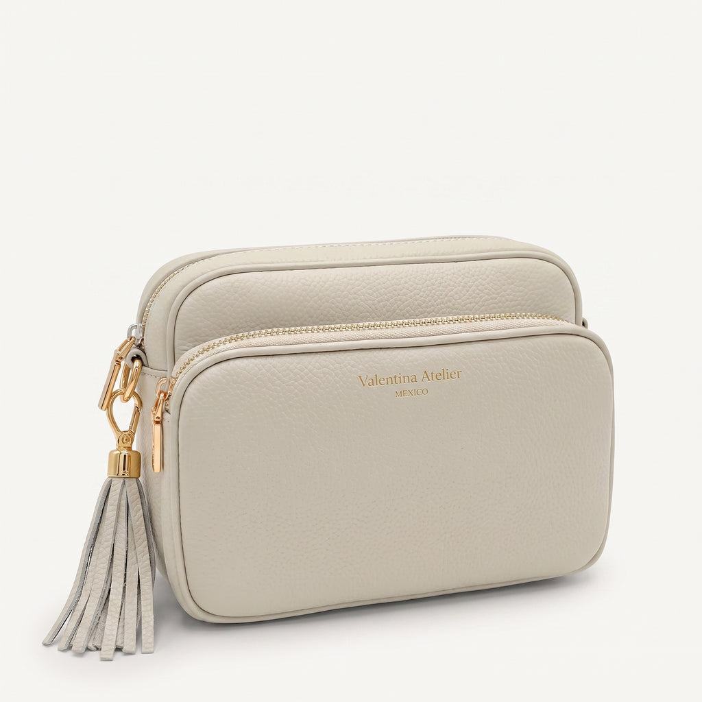 Bolso Cruzado Alba - Piedra