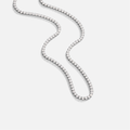 Collar de Cristal Lexi Silber
