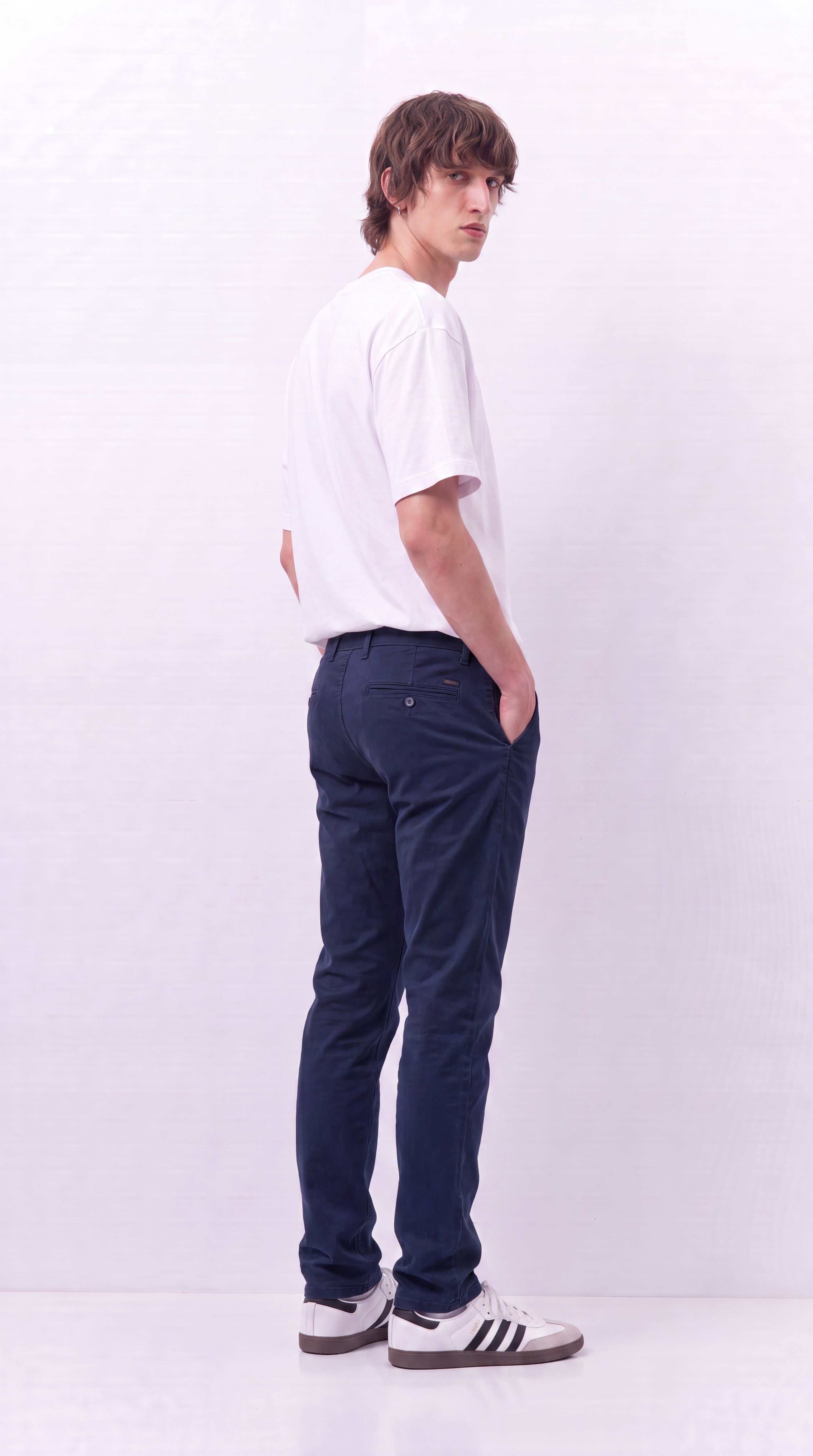 Pantalón Skinny Azul Navy
