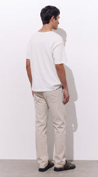 Pantalón Slim Fit Beige