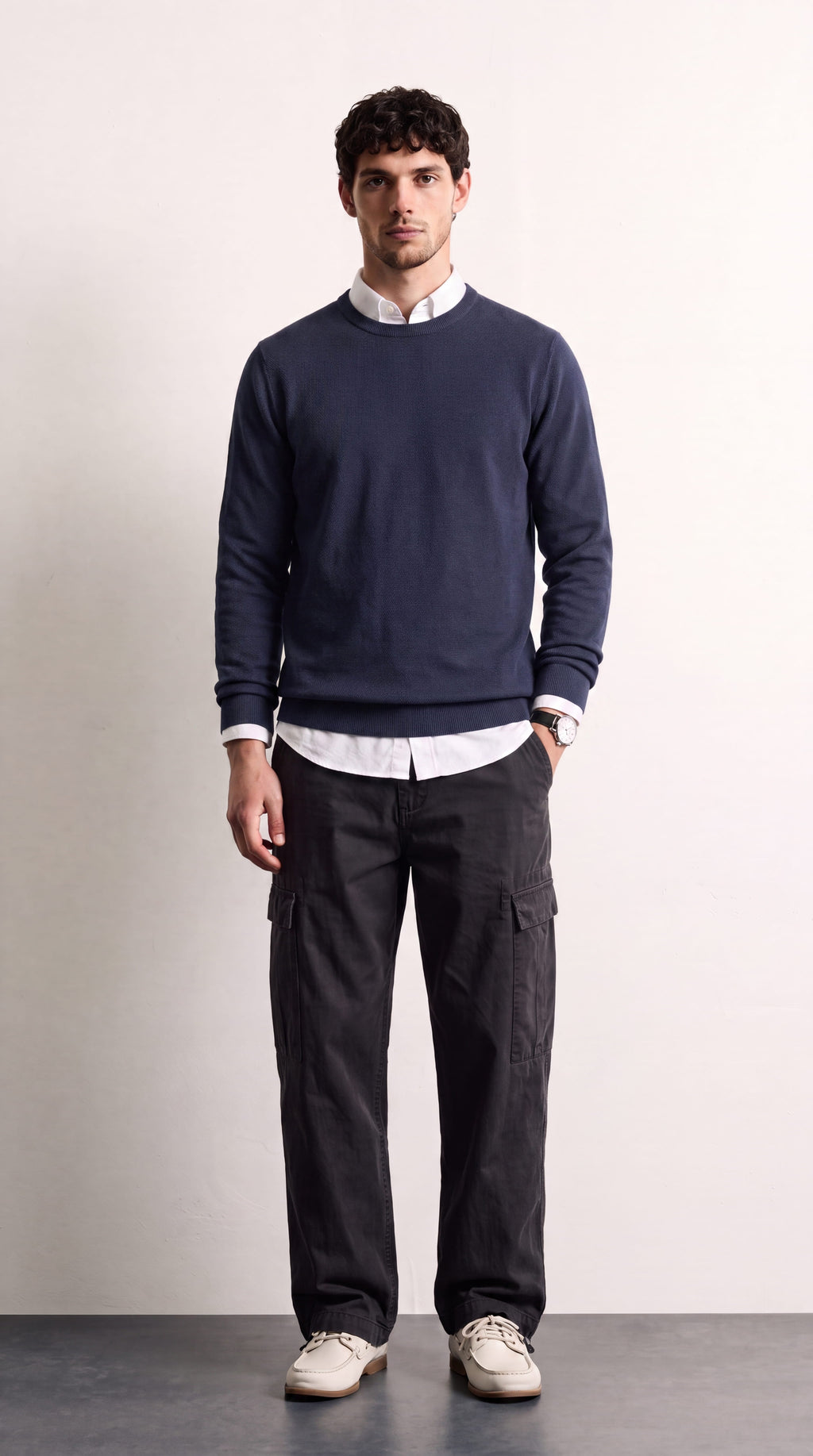 Casper | Jersey de Cuello Redondo