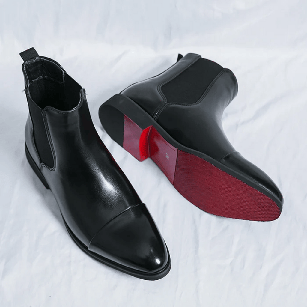 Botas Chelsea de cuero premium