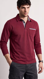 Juan | Jersey fit burdeo