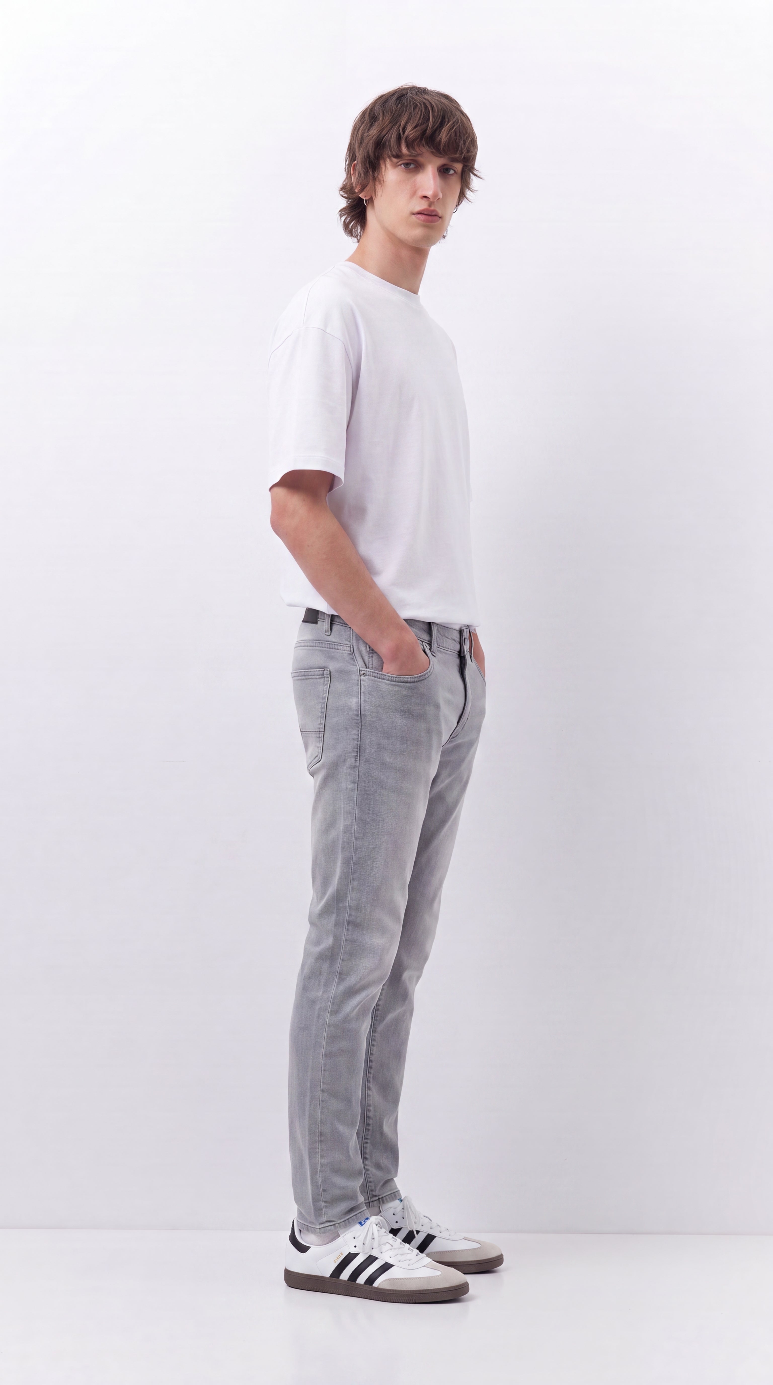 Pantalón Denim Slim