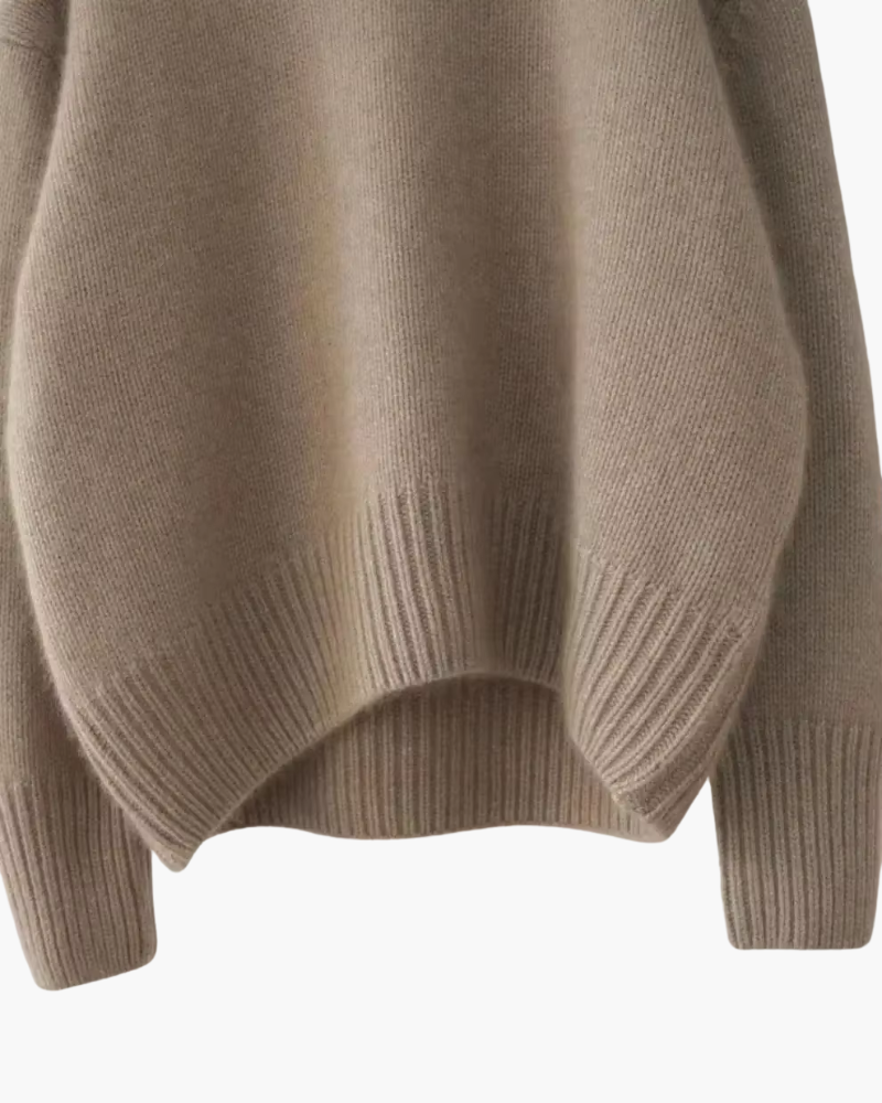 JERSEY SUAVE CON CUELLO ALTO
