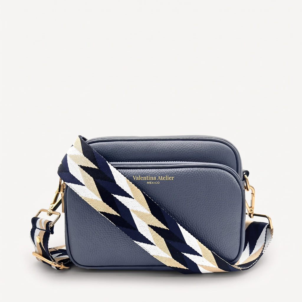 Bolso Cruzado Lyla - Azul Sombra