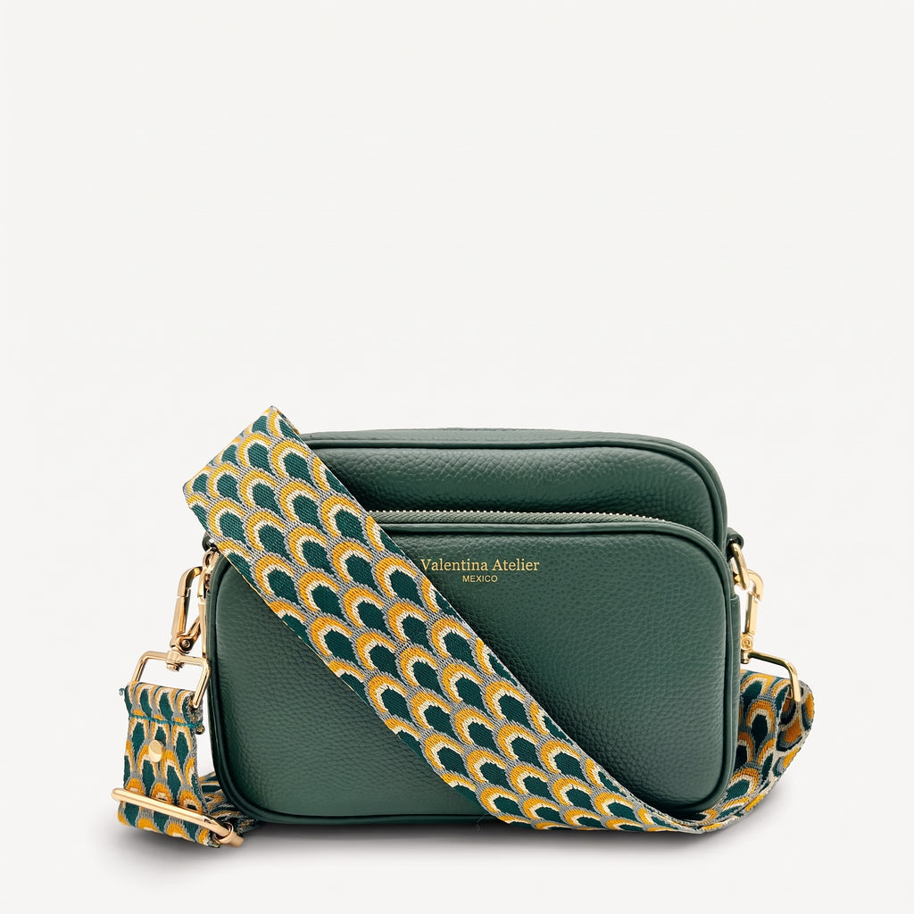 Bolso Cruzado Alba - Verde Racing