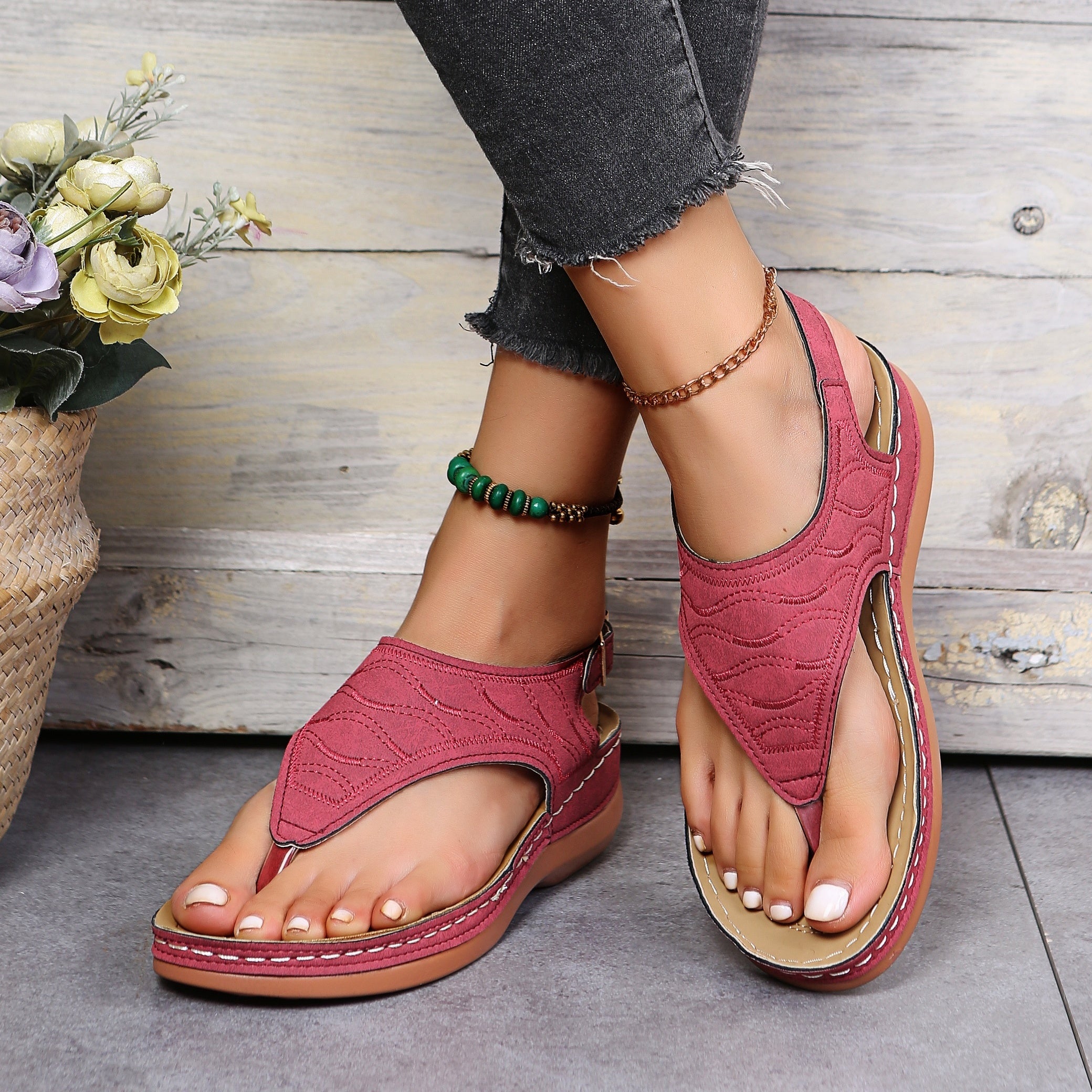 MARVELLE | Sandalias Confort Ergonómico Clara
