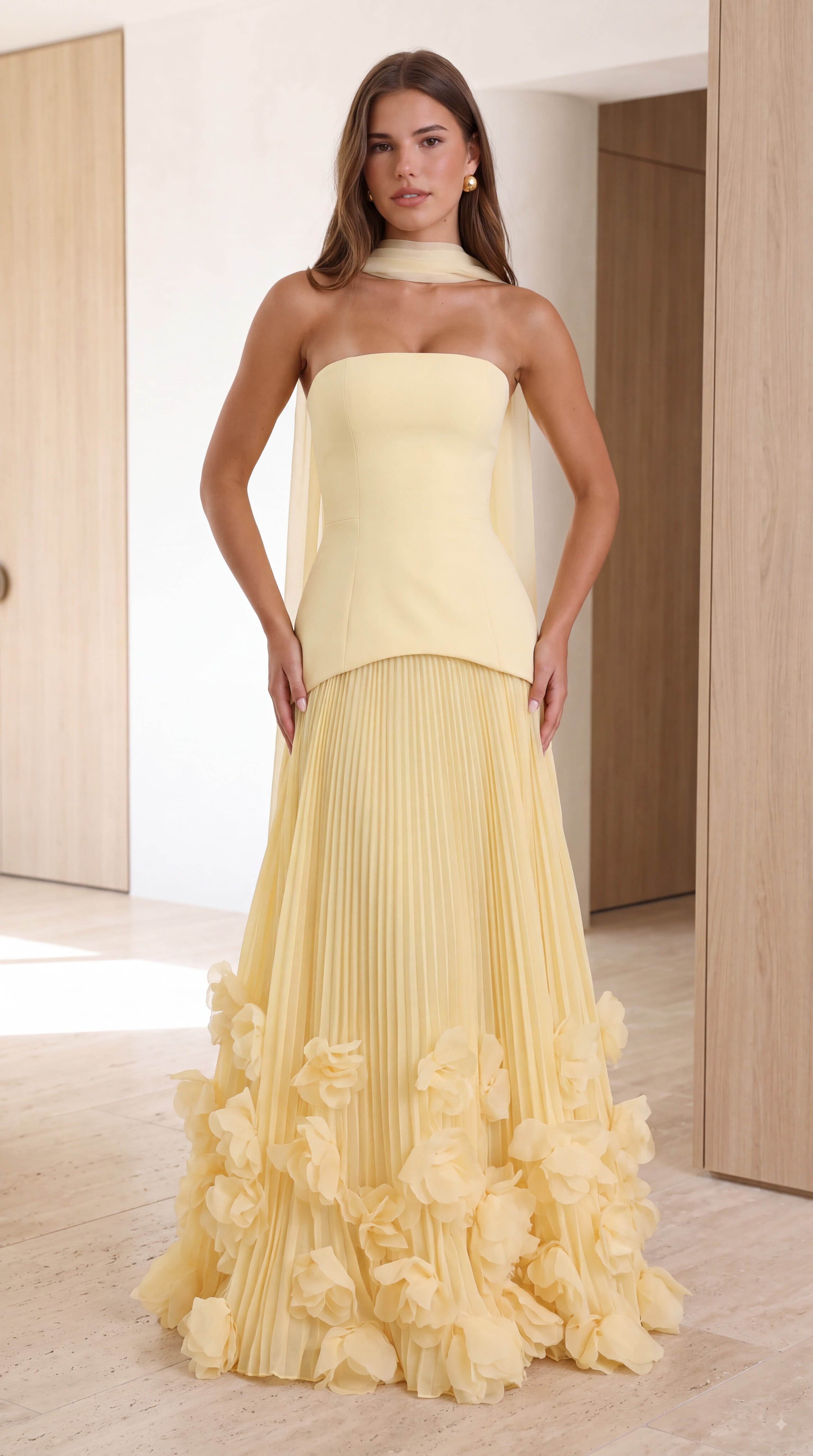 Vestido Seraphina - Limón