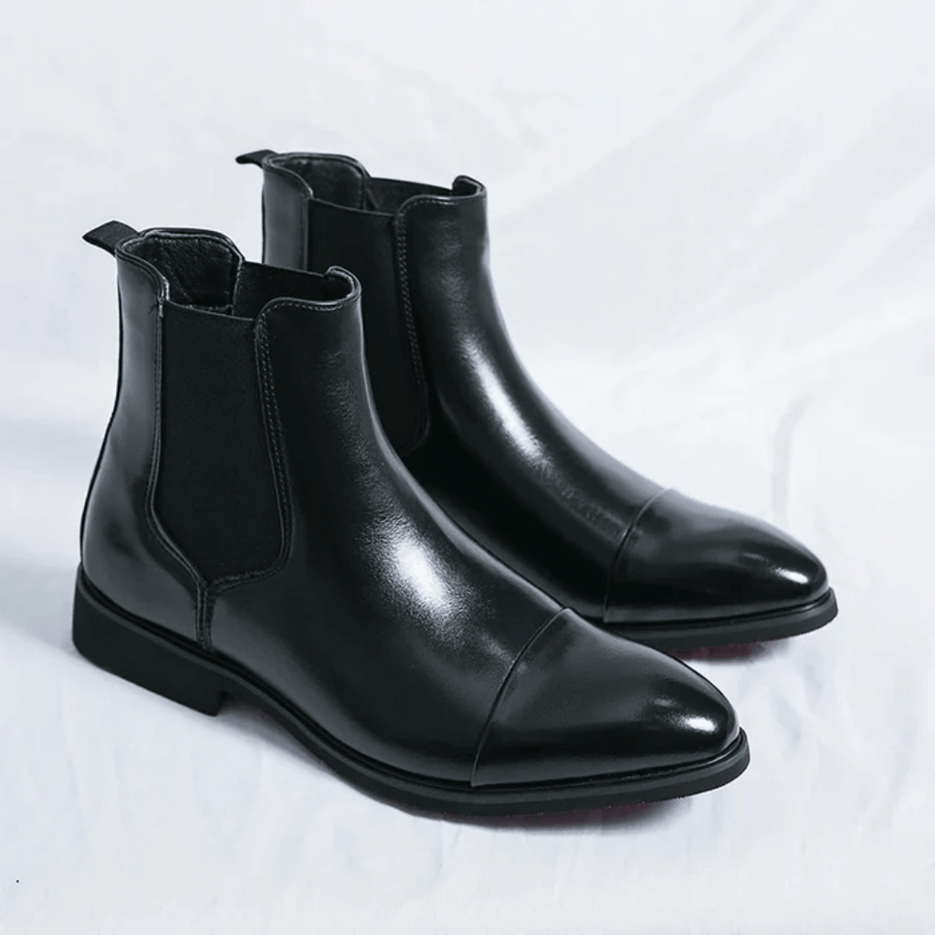 Botas Chelsea de cuero premium