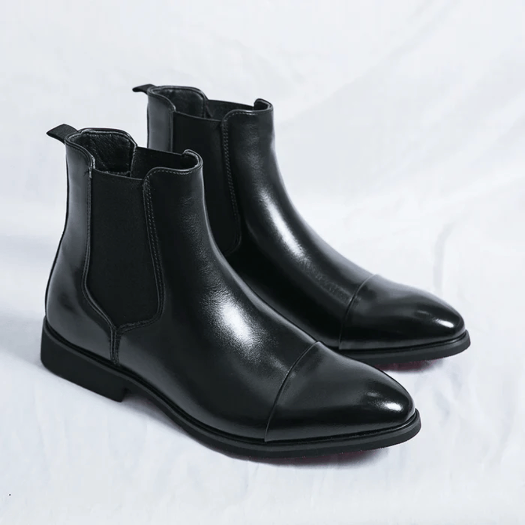 Botas Chelsea de cuero premium