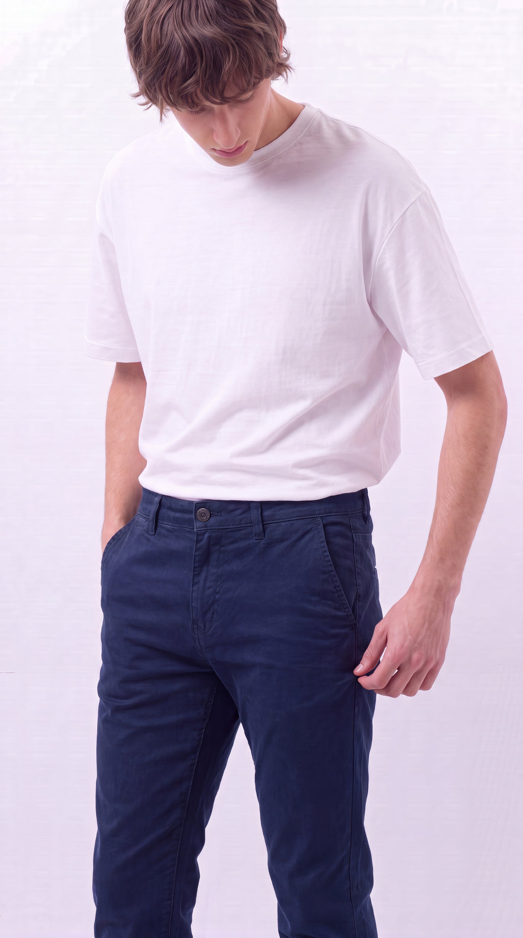 Pantalón Skinny Azul Navy