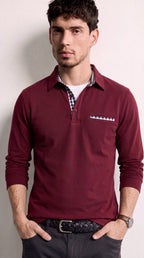 Juan | Jersey fit burdeo