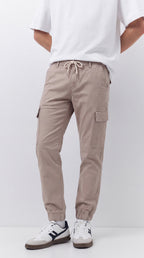Pantalón Jogger Beige