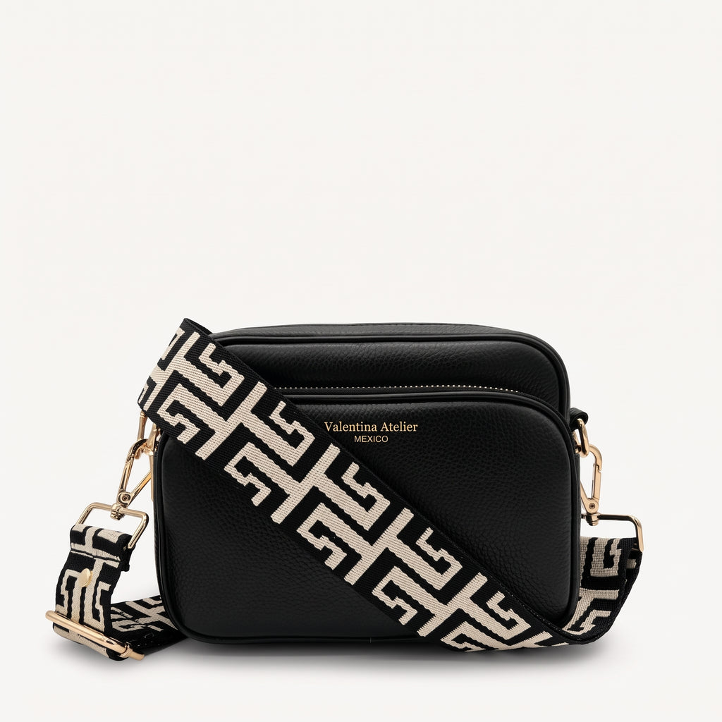 Bolso Cruzado Alba - Negro