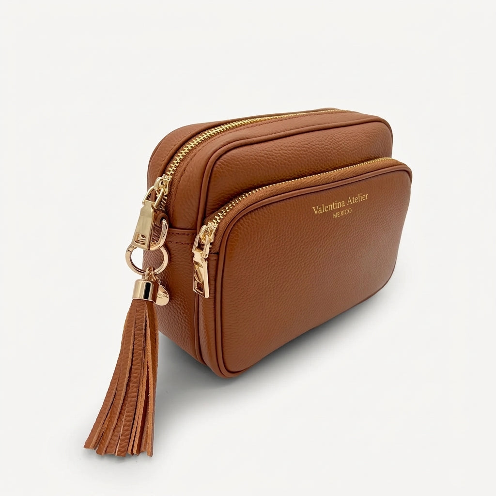 Bolso Cruzado Lyla - Tostado