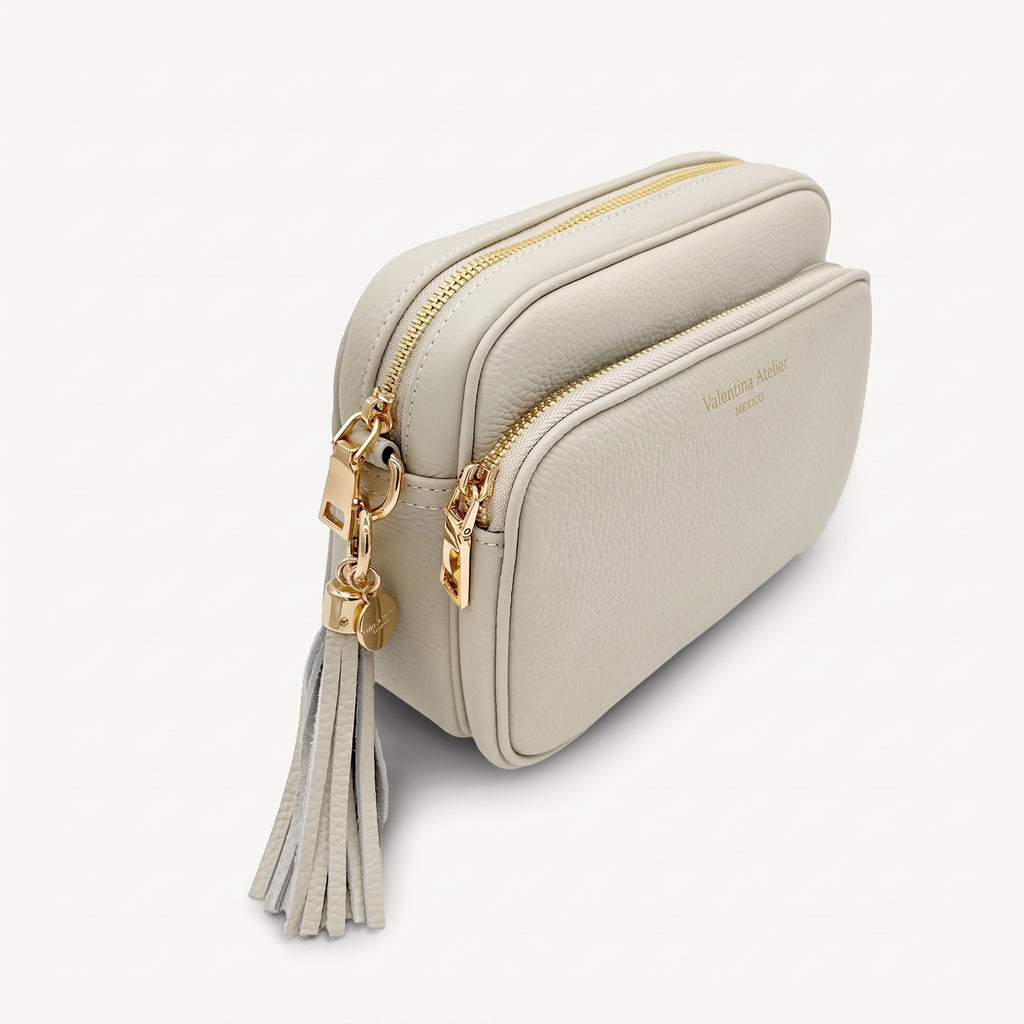 Bolso Cruzado Alba - Piedra