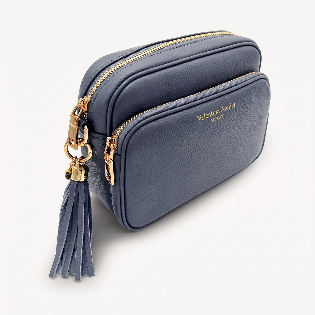 Bolso Cruzado Lyla - Azul Sombra