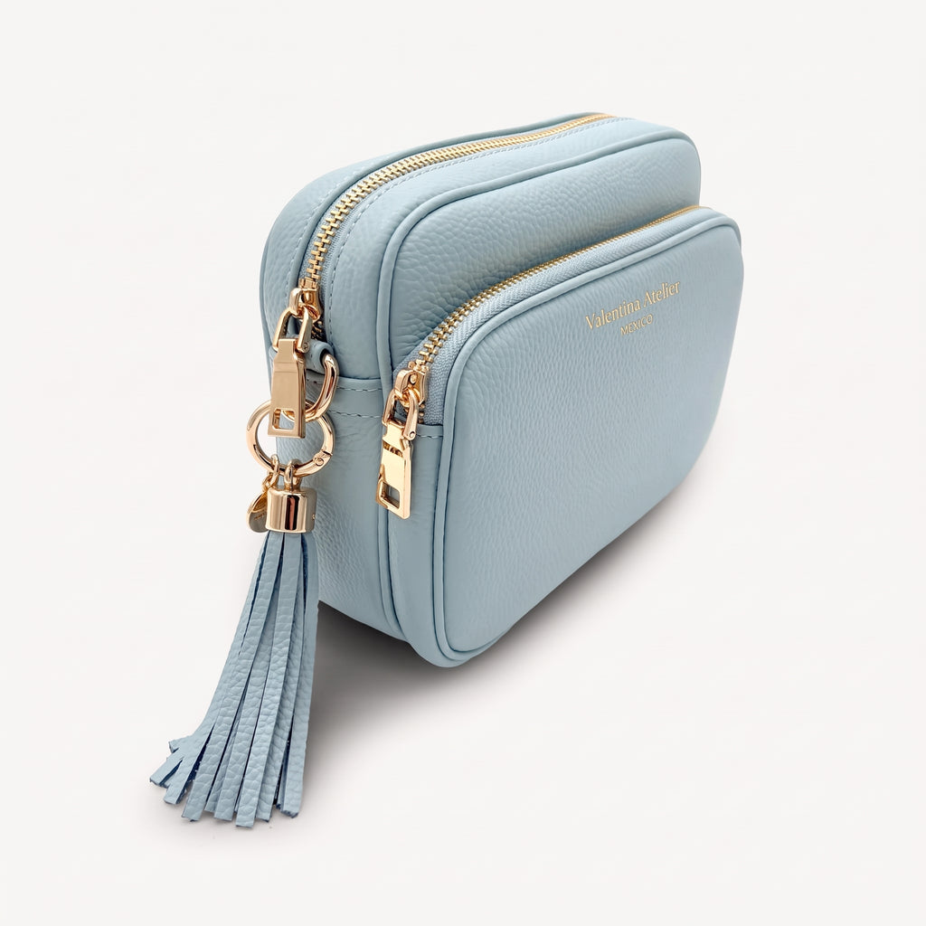 Bolso Cruzado Alba - Azul Cielo
