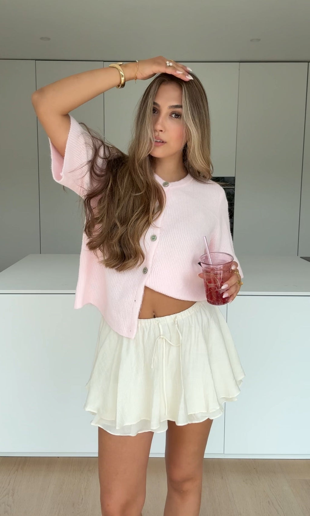 CARDIGÁN DE VERANO ROSADO