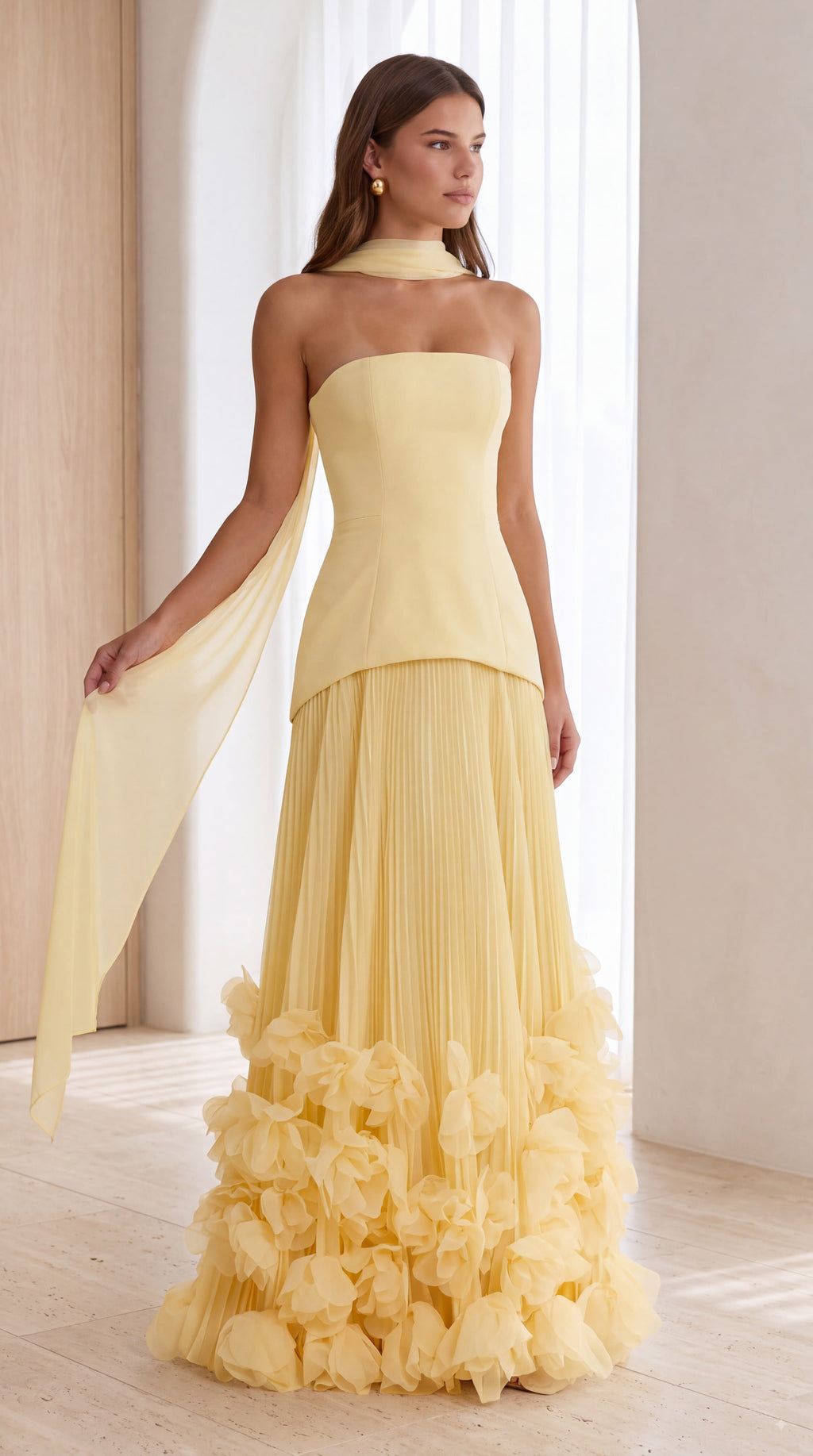 Vestido Seraphina - Limón