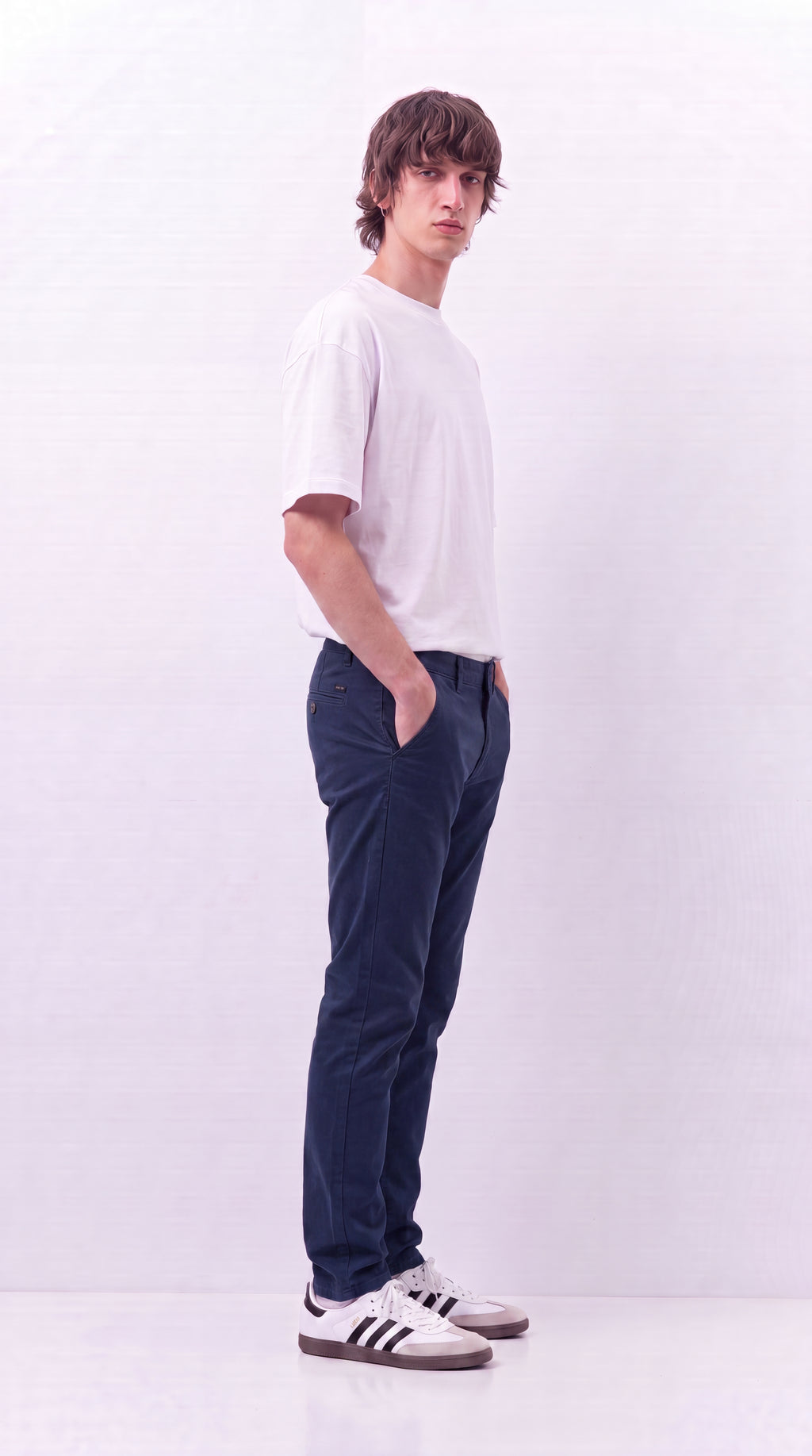 Pantalón Skinny Azul Navy