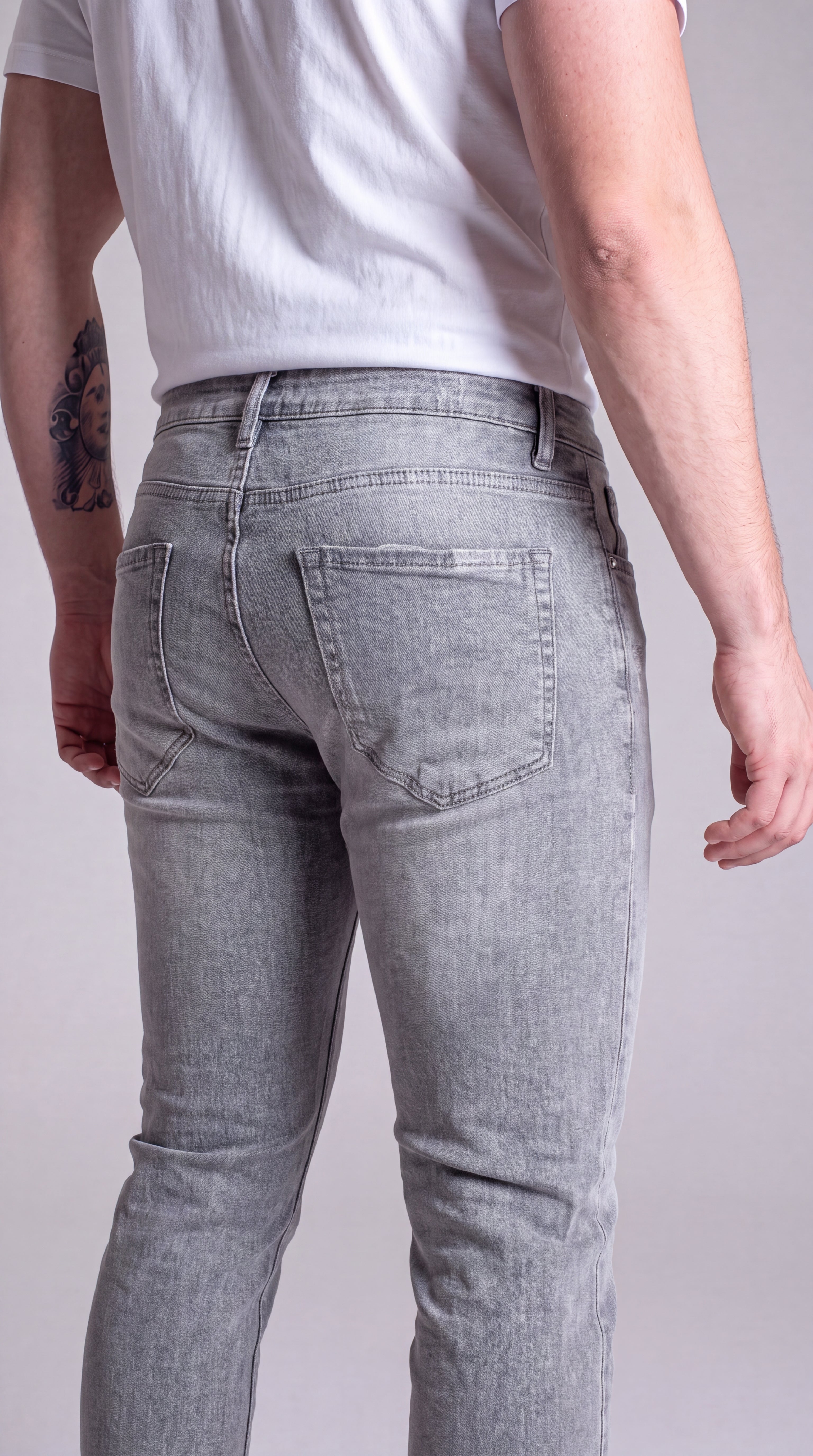Pantalón Denim Slim