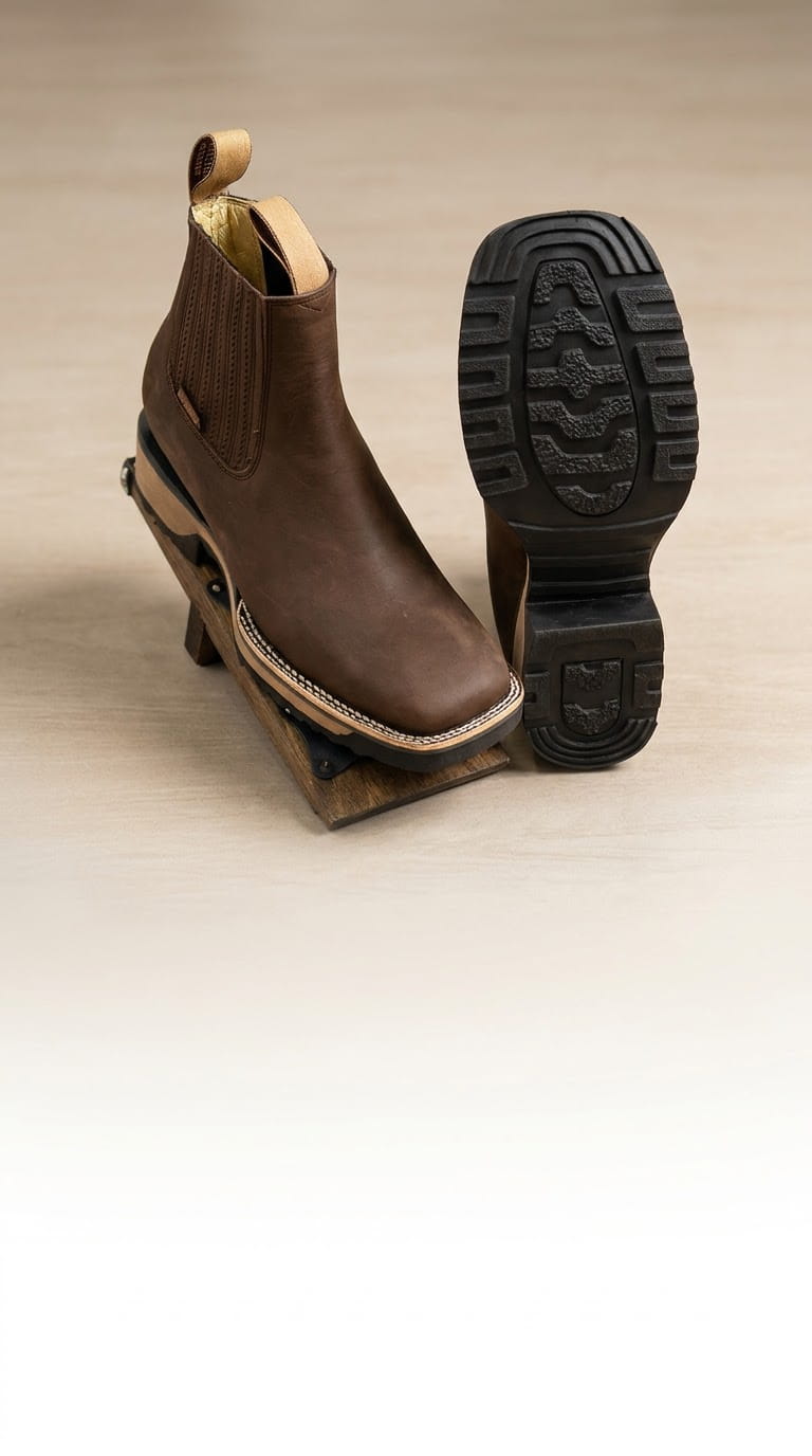 Botas Vaqueras de Cuero para Hombre