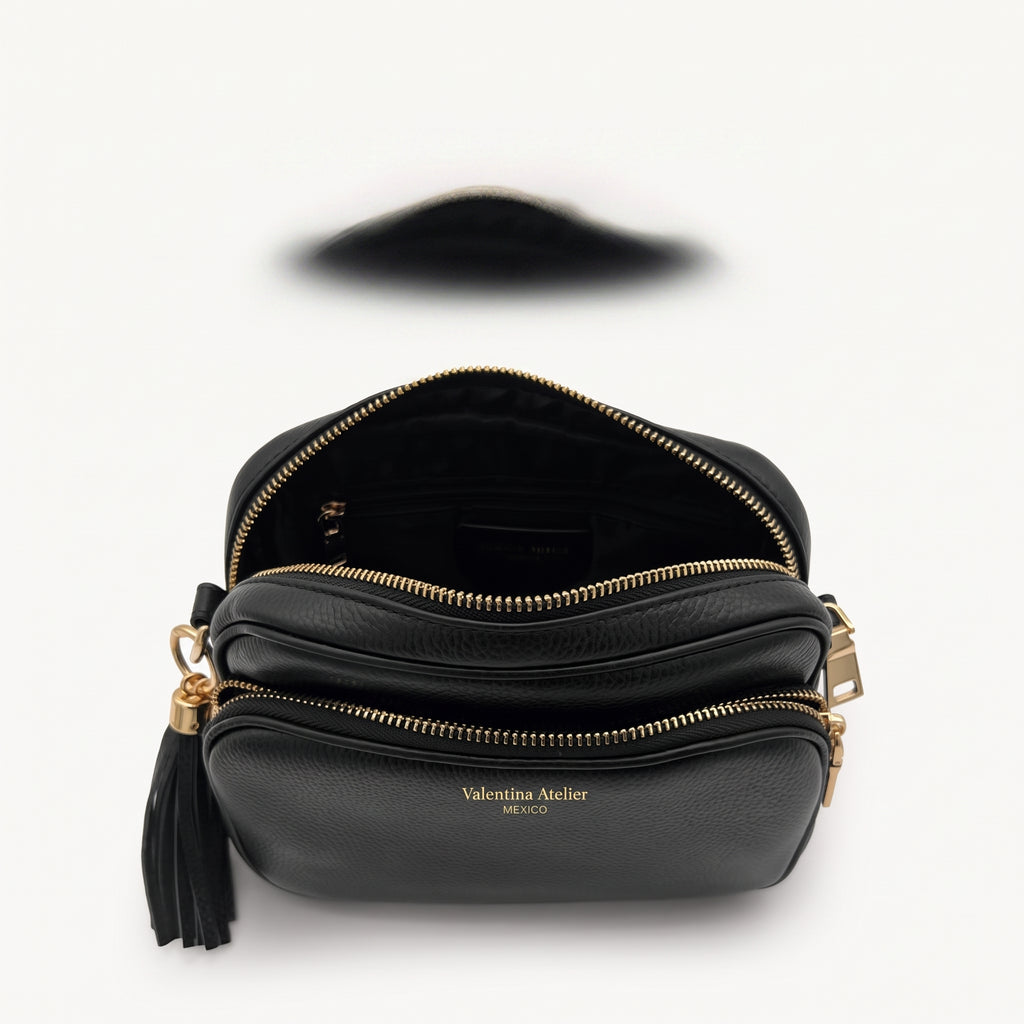 Bolso Cruzado Alba - Negro