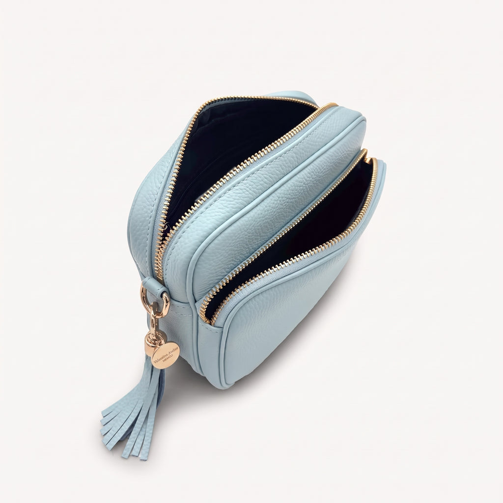 Bolso Cruzado Alba - Azul Cielo