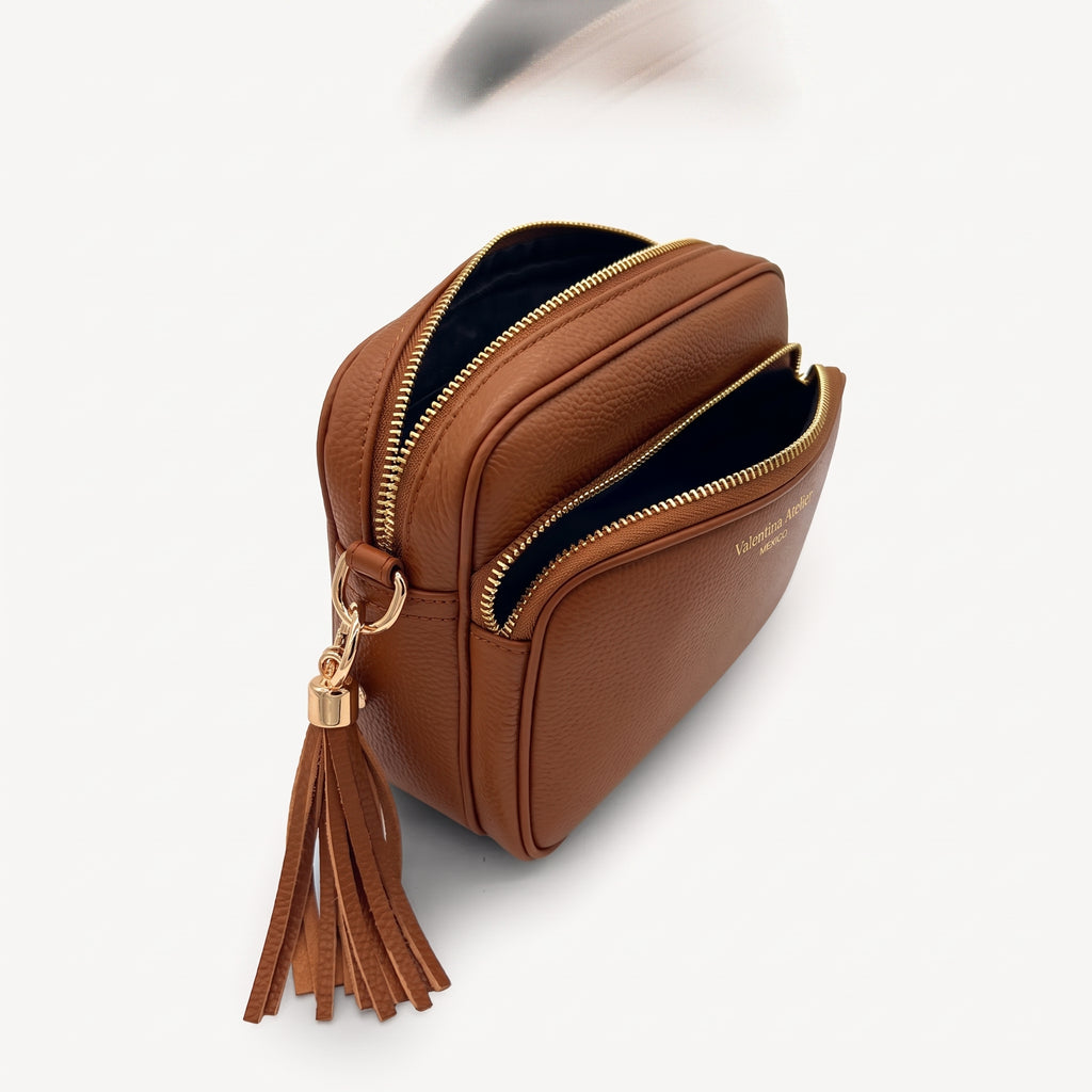 Bolso Cruzado Lyla - Tostado