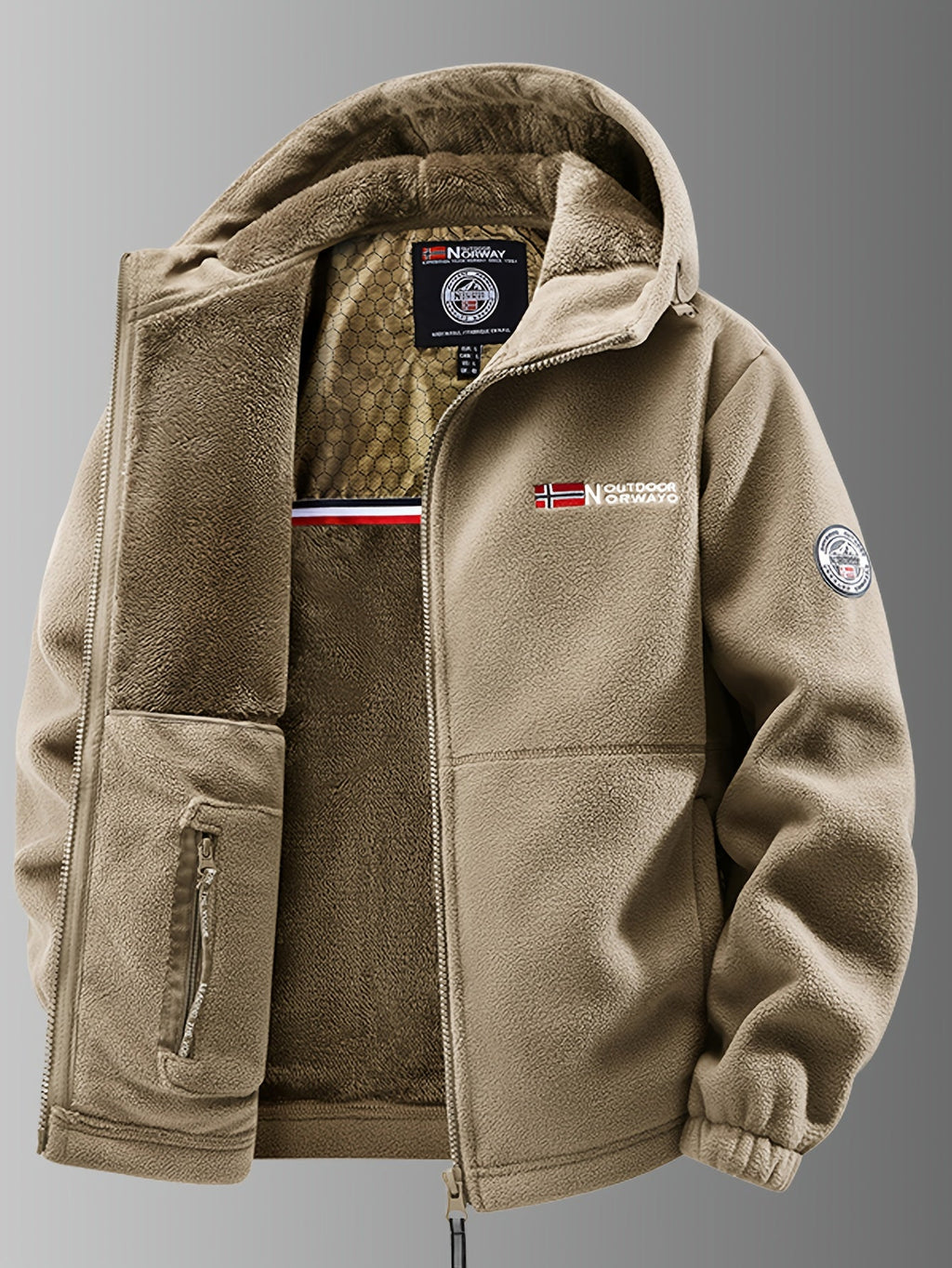 Chaqueta de Invierno de Forro Térmico