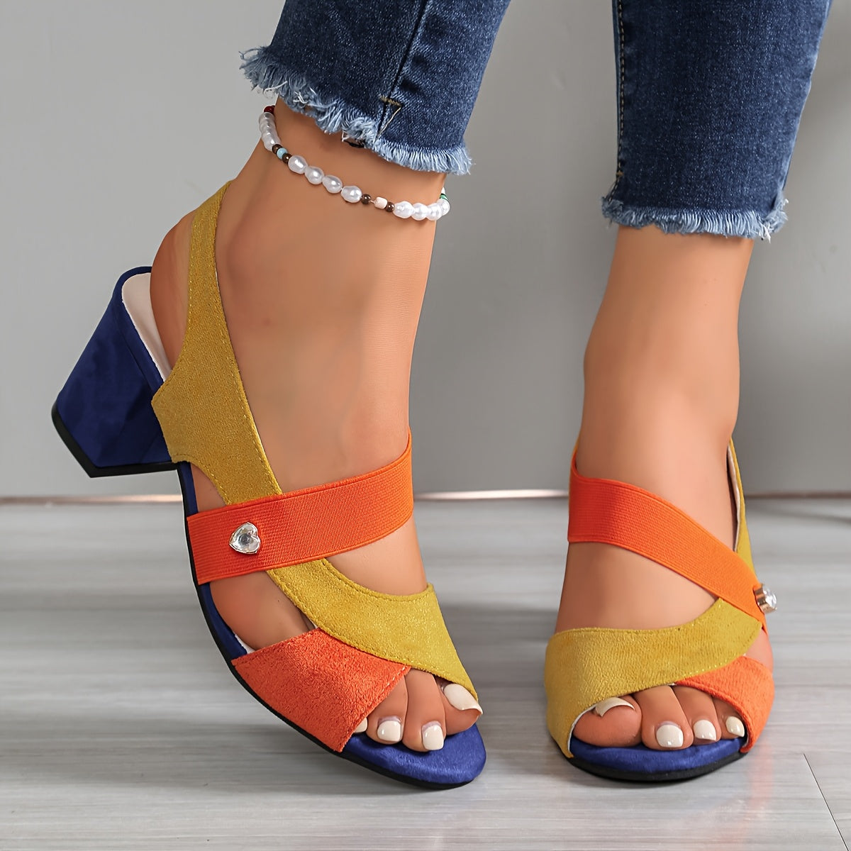 Capucine™ | Sandalias con Tacón Confort