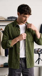 Émile | Elegante camisa de pana